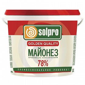 Майонез 78 % Провансаль Классический SolPro 5,3л Майонез 78 % Провансаль Классический SolPro 5,3л