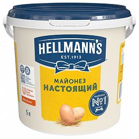 Майонез Hellmann`s Real 78% 5л Майонез Hellmann`s Real 78% 5л