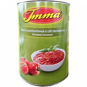 Томатная мякоть Polpa Fine Brix 7 - 4,1 кг, IMMA, Италия Томатная мякоть Polpa Fine Brix 7 - 4,1 кг, IMMA, Италия
