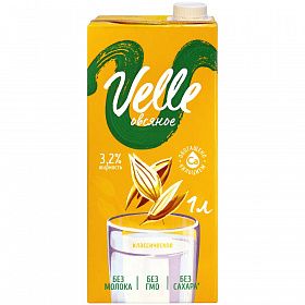 Напиток для кофе овсяный Velle 1 л