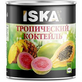 Коктейль фруктовый тропический Iska 3,1 л,Таиланд Коктейль фруктовый тропический Iska 3,1 л,Таиланд