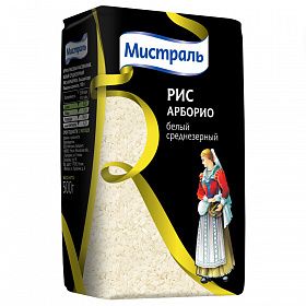 Рис Арборио Мистраль500 г Рис Арборио Мистраль500 г