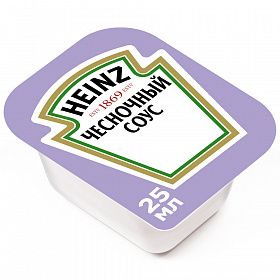 Соус Чесночный Heinz 25мл х 125 шт (3,125кг)