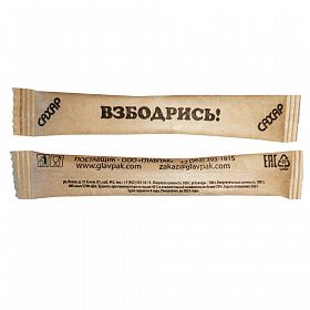 Сахар порционный 5 г х 2 000 шт/10 кг ГлавПак Сахар порционный 5 г х 2 000 шт/10 кг ГлавПак