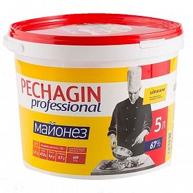 Майонез 67 % Pechagin Professional 5л Майонез 67 % Pechagin Professional 5л