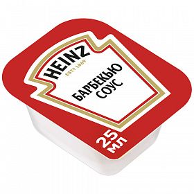 Соус Барбекю Heinz (25 мл х 125 шт) 3,5кг Соус Барбекю Heinz (25 мл х 125 шт) 3,5кг