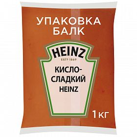 Соус Кисло-сладкий Heinz (1 кг х 6 шт) 6 кг Соус Кисло-сладкий Heinz (1 кг х 6 шт) 6 кг